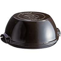 Emile Henry eh509507 Set Pan casa- cerámica- 32- 5 x 30 x 15 cm- cerámica- carbón- 32-5 x 30 x 15 cm